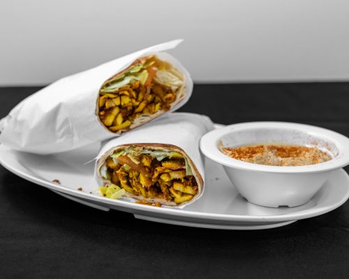 Fattoush Burrito Wrap