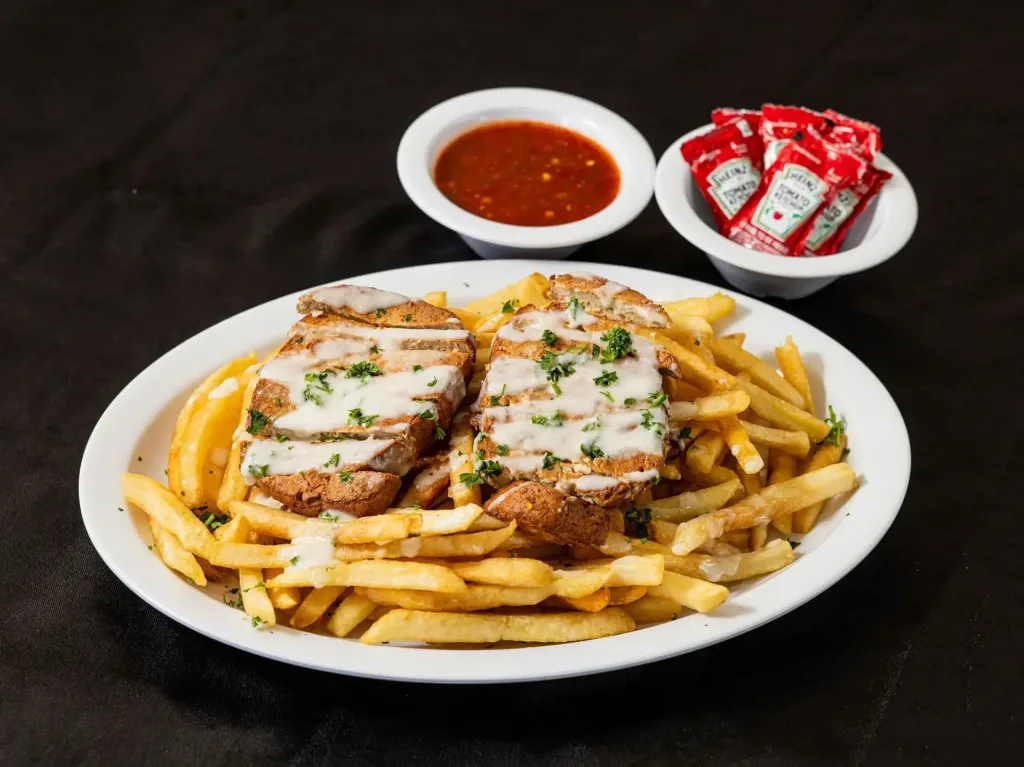 Vegan Cream Chop Fries