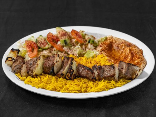 Beef Kebab Plate