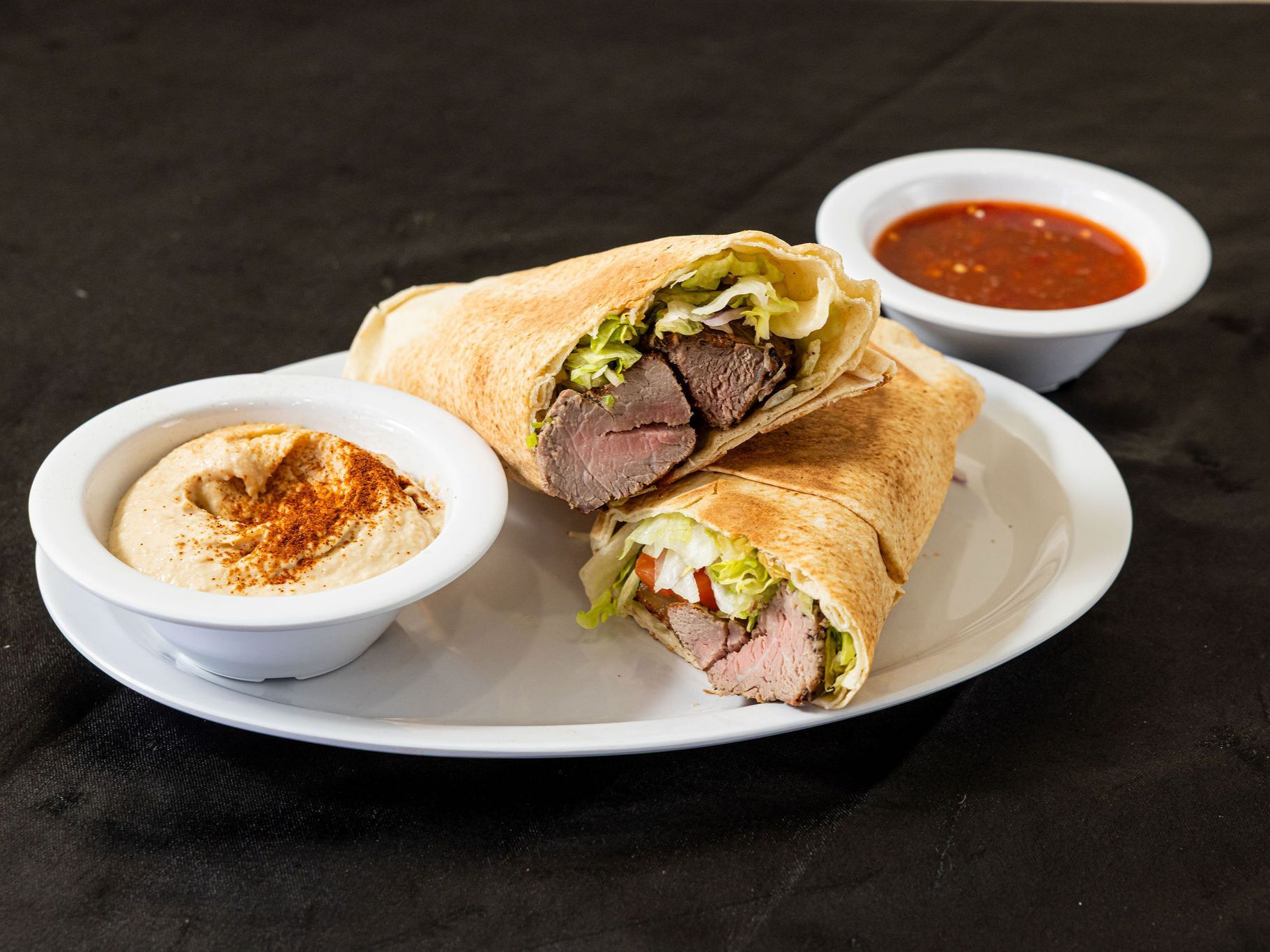 Beef Kebab Pita Wrap