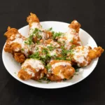 Side of 8pc Wings at Shawarma House SD — eight crispy halal chicken wings, fried to order, paired with house chili sauce